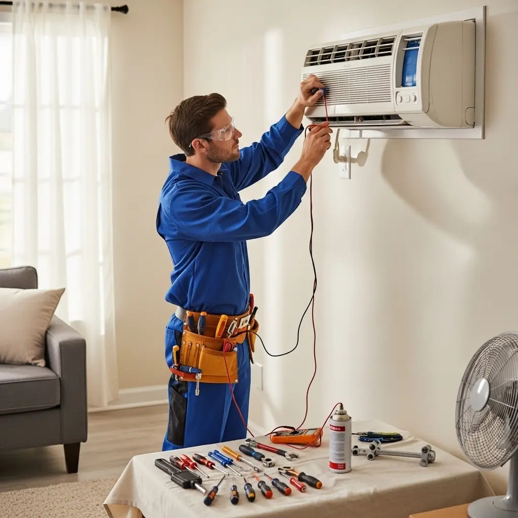Alaşehir Gree Gree klima gaz dolumu ve bakım – Enerji verimliliği artırıldı. - Teknik servis örneği
